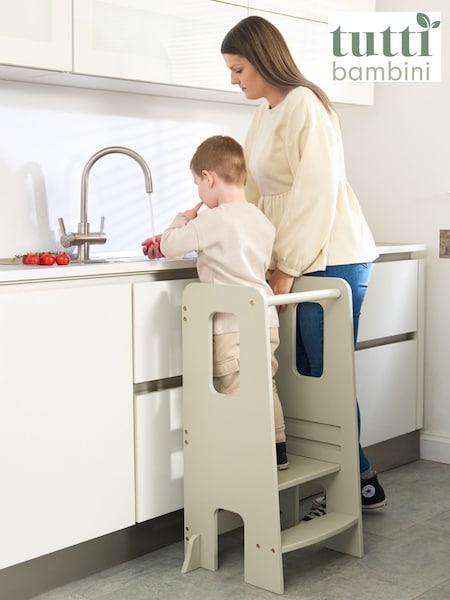 Tutti Bambini Mushroom Helping Hands Montessori Toddler Learning Tower High Chair (H74280) | £99