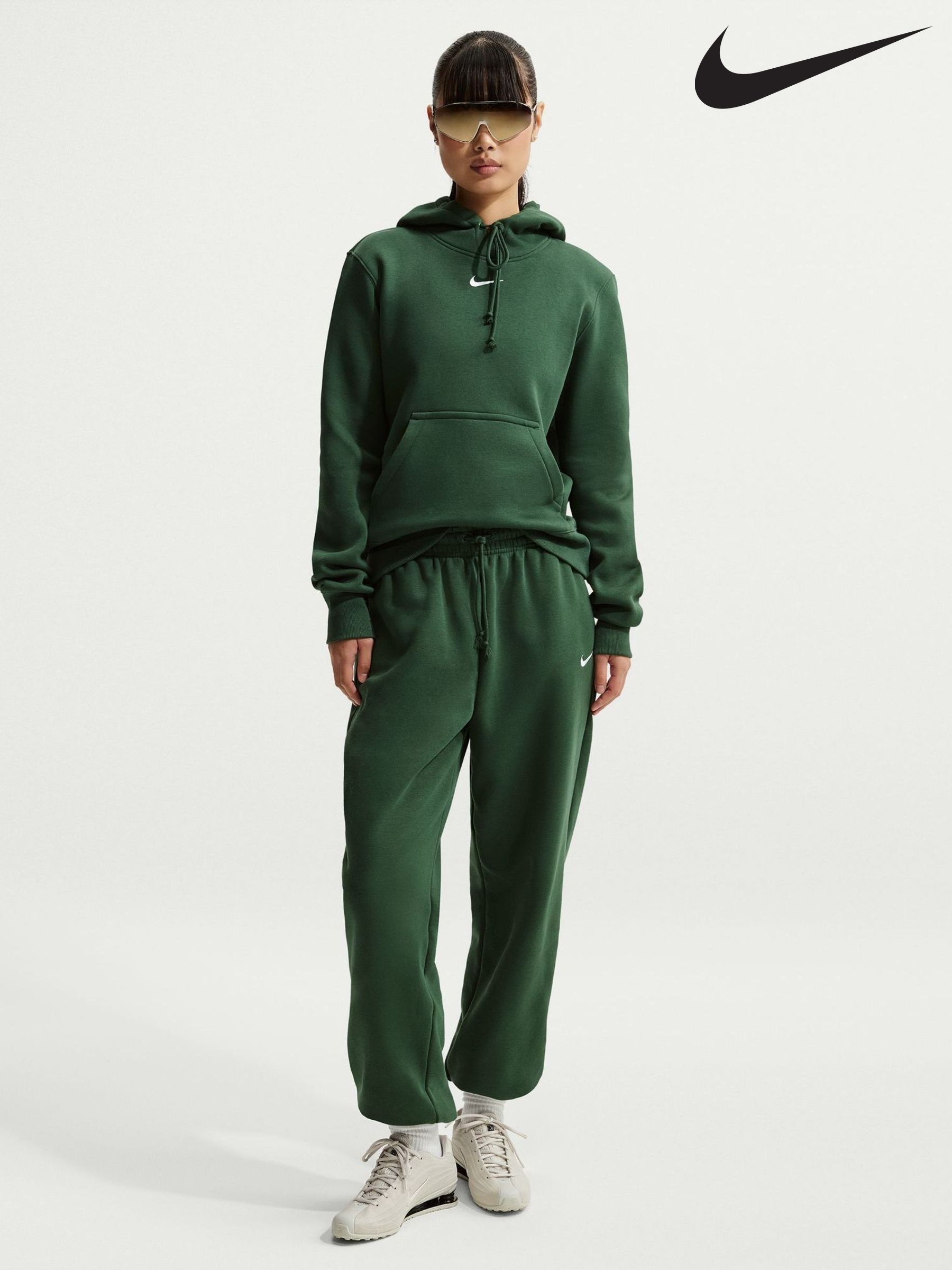 women's olive nike hoodie