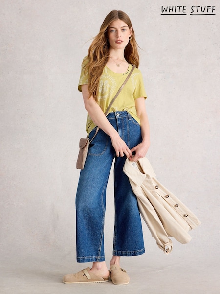 White Stuff Yellow Nadia T-Shirt (H74829) | £29.50