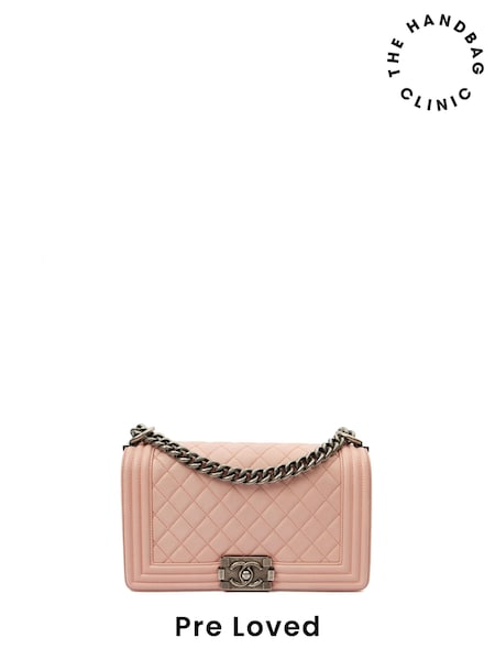 Chanel Pink Boy Medium Shoulder Bag (H75121) | £3,445