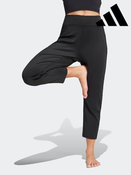 adidas Black adidas All Me Yoga Essentials Joggers (H75427) | £38