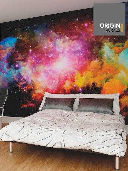 Origin Murals Multi Galaxy Stars 3.5M x 2.8M Wall Mural (H75744) | £73