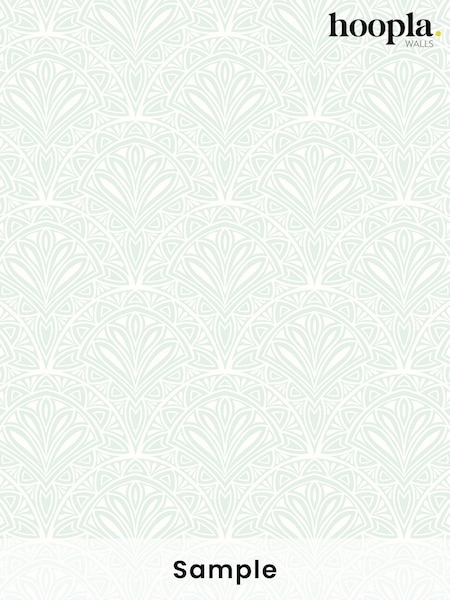 Hoopla Walls Sky Ditsy Deco Fan A4 Wallpaper Sample (H75763) | £1