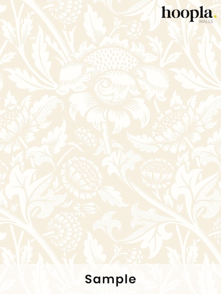 Hoopla Walls Linen Damask Trail A4 Wallpaper Sample (H75767) | £1