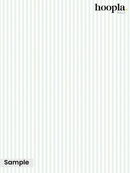 Sky Tiny Stripe A4 Wallpaper Sample (H75777) | £1