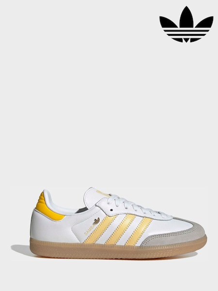 adidas Originals Brill White Samba Og Trainers (H75942) | £95