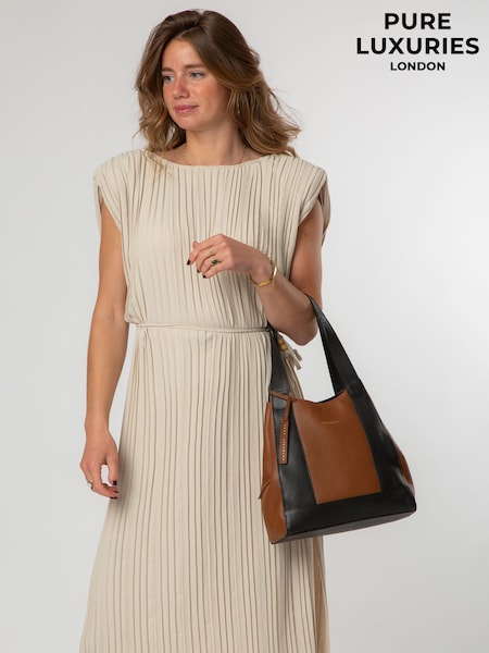 Pure Luxuries London Colette Leather Handbag (H76127) | £59