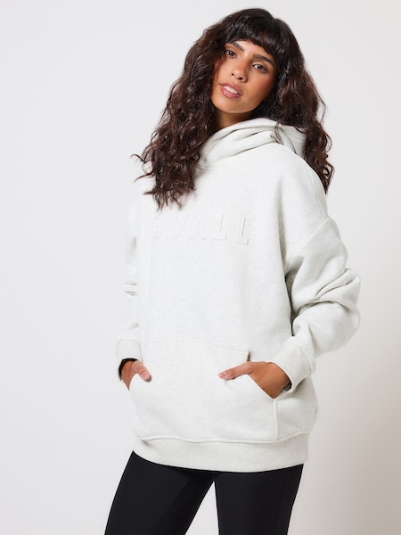 LOVALL Grey Oversized Heavyweight Hoodie (H76240) | £0