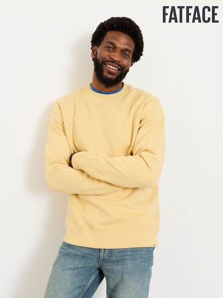 FatFace Brooke Natural Graphic Crew Sweat (H76346) | £49.50