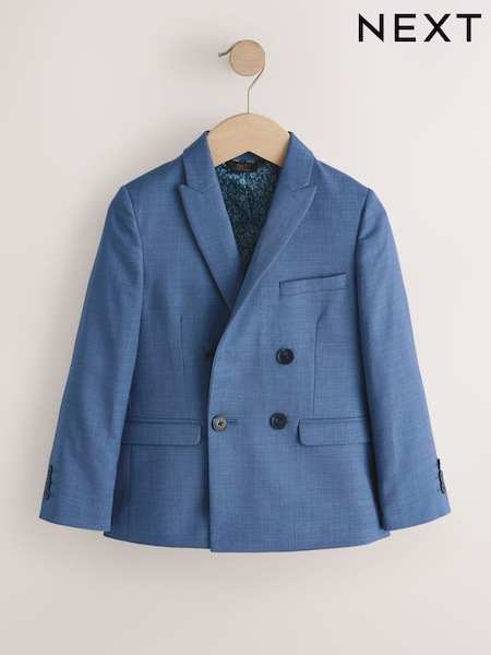 Blue Tailored Fit Suit Jacket (3-16yrs) (H76477) | £43 - £55