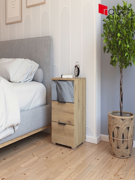 Rauch Artisan Oak Bayla Bedside Table (H76820) | £177