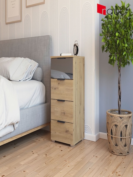 Rauch Artisan Oak Bayla 4 Drawer Chest (H76827) | £283