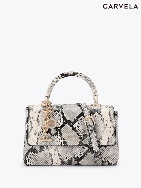 Carvela Black Alto Top Handle Black Bag (H77247) | £129