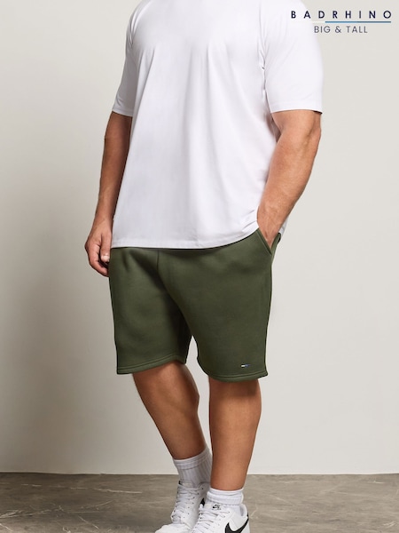 BadRhino Big & Tall Green Joggers Shorts (H77360) | £24