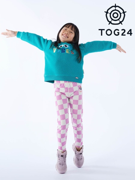 Tog 24 Pink Kids Racka Shaun The Sheep Leggings (H77436) | £15