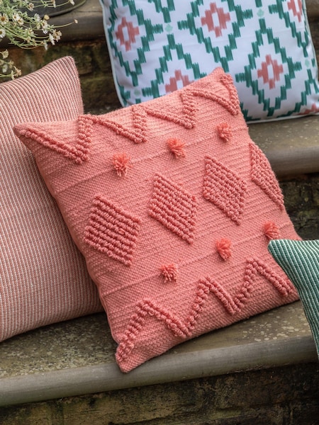 Gallery Direct Orange Taya Apricot Cushion (H77512) | £24