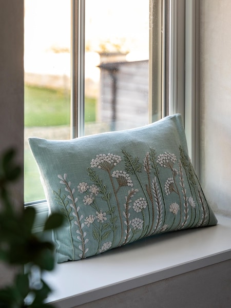 Gallery Direct Blue Astley Cushion (H77514) | £32