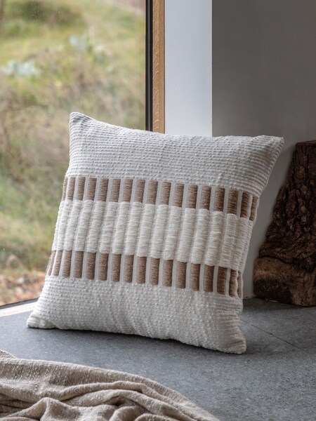 Gallery Direct Natural Brenham Woven Cushion (H77526) | £28