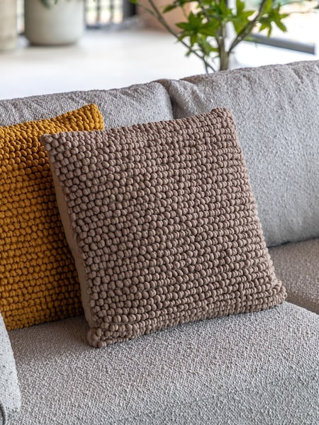 Gallery Direct Taupe Faro Cushion (H77543) | £28