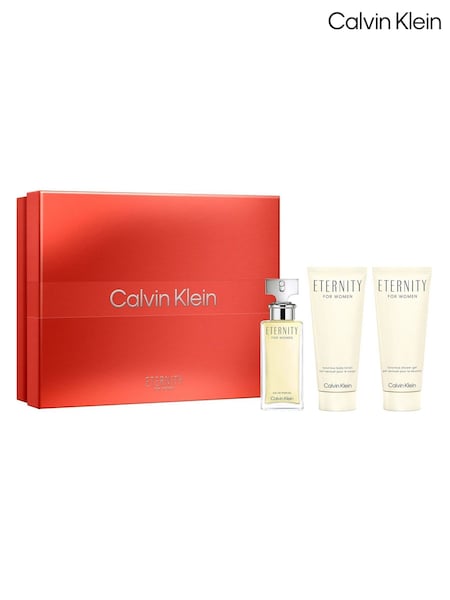 Calvin Klein Eternity Eau de Parfum for Women Trio 50ml Gift Set (H77814) | £67