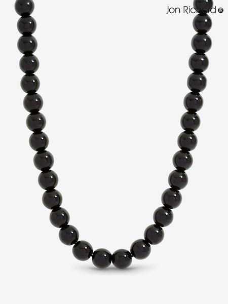 Jon Richard Black Jet Orb Necklace (H77881) | £25