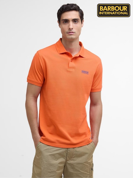 Barbour® International Orange Essential Polo Shirt (H78016) | £47