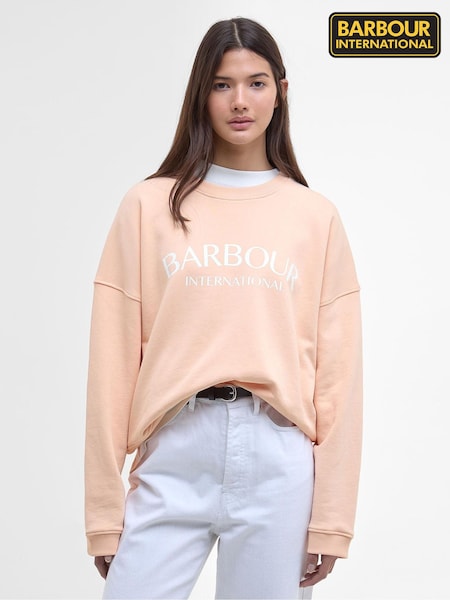 Barbour® International Pink Cali Sweatshirt (H78023) | £70
