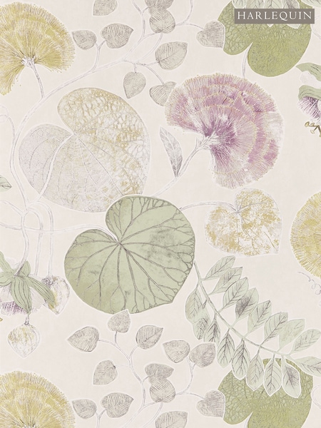 Harlequin Green Dardanella Purity Edit Wallpaper 10M (H78379) | £80