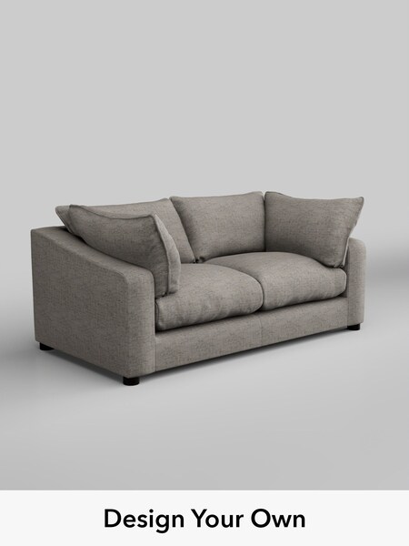 Boucle Weave Easy Clean/Light Dove Grey The Sumptuous Deep Relaxed Sit (H78856) | £1,425