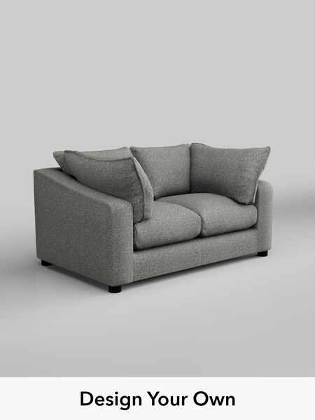 Chunky Boucle Easy Clean/Mid Grey The Sumptuous Deep Relaxed Sit (H78860) | £1,425