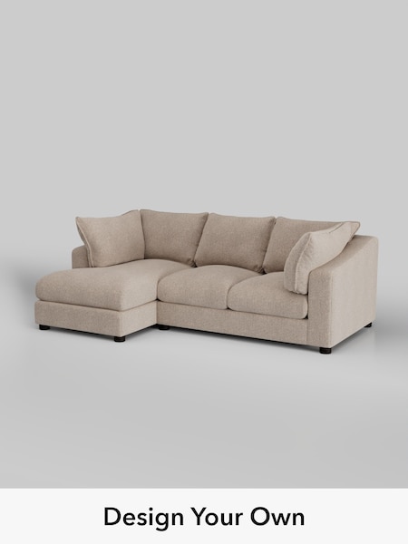 Chunky Chenille/Light Dove The Sumptuous Deep Relaxed Sit (H78867) | £2,150