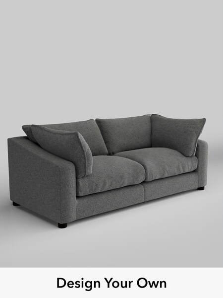 Chunky Chenille/Dark Grey The Sumptuous Deep Relaxed Sit (H78872) | £1,625