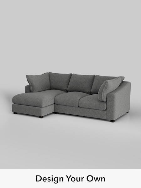 Chunky Chenille/Dark Grey The Sumptuous Deep Relaxed Sit (H78872) | £2,150