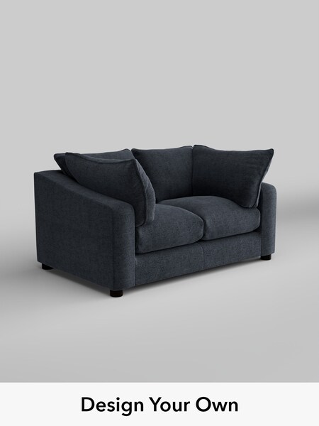 Boucle Chenille/Dark Slate Blue The Sumptuous Deep Relaxed Sit (H78893) | £1,425