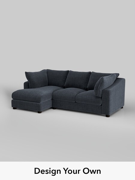 Boucle Chenille/Dark Slate Blue The Sumptuous Deep Relaxed Sit (H78893) | £2,150