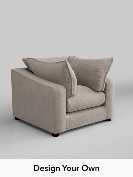 Boucle Chenille/Light Natural The Sumptuous Deep Relaxed Sit (H78901) | £1,225