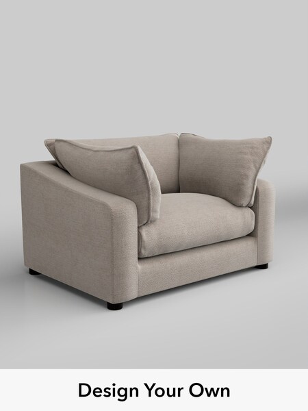 Boucle Chenille/Light Natural The Sumptuous Deep Relaxed Sit (H78901) | £1,325