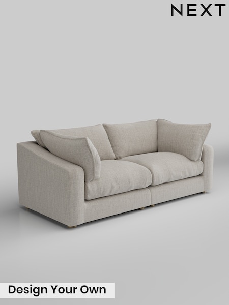 Chunky Weave/Dove Grey The Sumptuous Deep Relaxed Sit (H79034) | £1,625