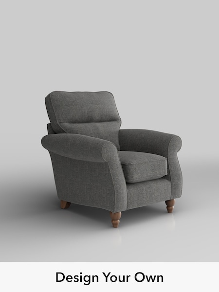 Chunky Texture/Dark Grey Ashford Highback (H79069) | £850