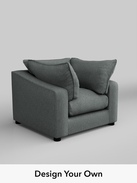 Chunky Weave/Mid Grey The Sumptuous Deep Relaxed Sit (H79098) | £1,225