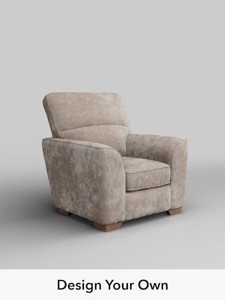 Distressed Velour/Mid Natural Stamford Highback (H79139) | £725