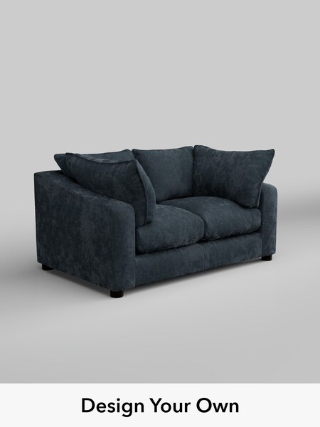 Distressed Velour/Midnight Blue The Sumptuous Deep Relaxed Sit (H79147) | £1,425
