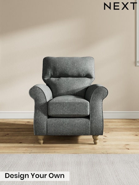 Cotswold Chenille/Dark Grey Ashford Highback (H79151) | £850