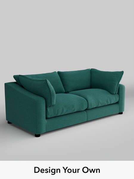 Fine Chenille Easy Clean/Dark Juniper Green The Sumptuous Deep Relaxed Sit (H79165) | £1,625