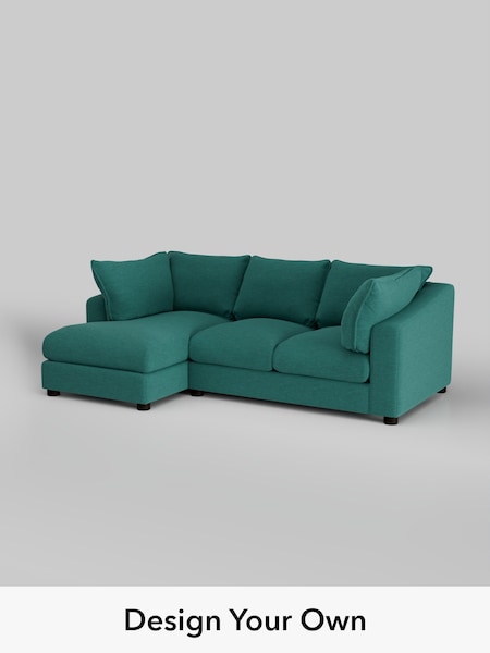 Fine Chenille Easy Clean/Dark Juniper Green The Sumptuous Deep Relaxed Sit (H79165) | £2,150