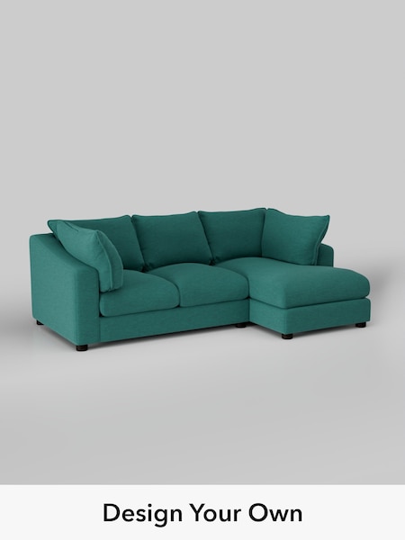 Fine Chenille Easy Clean/Dark Juniper Green The Sumptuous Deep Relaxed Sit (H79165) | £2,150