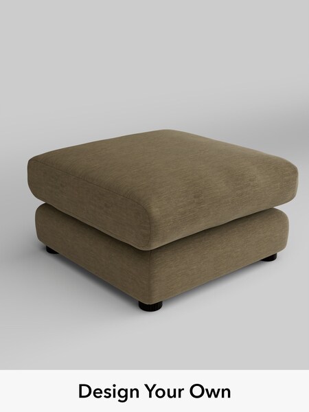 Fine Chenille Easy Clean/Dark Moss Green The Sumptuous Deep Relaxed Sit (H79167) | £575