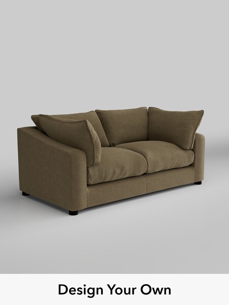 Fine Chenille Easy Clean/Dark Moss Green The Sumptuous Deep Relaxed Sit (H79167) | £1,525