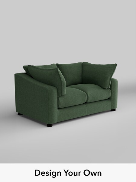 Fine Chenille Easy Clean/Mid Khaki Green The Sumptuous Deep Relaxed Sit (H79194) | £1,425