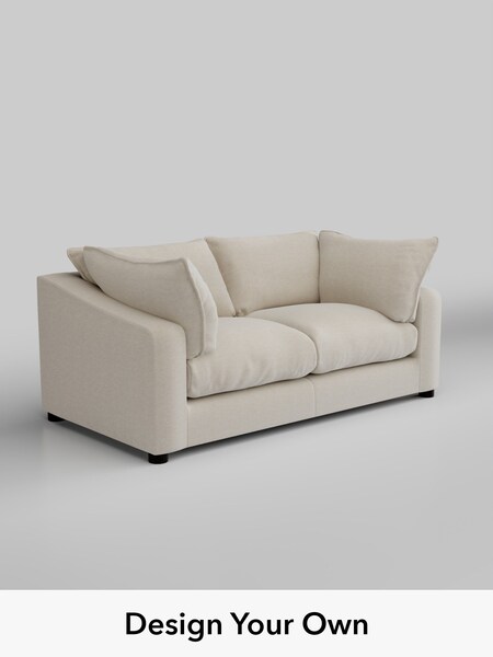 Fine Chenille Easy Clean/Oyster The Sumptuous Deep Relaxed Sit (H79211) | £1,525